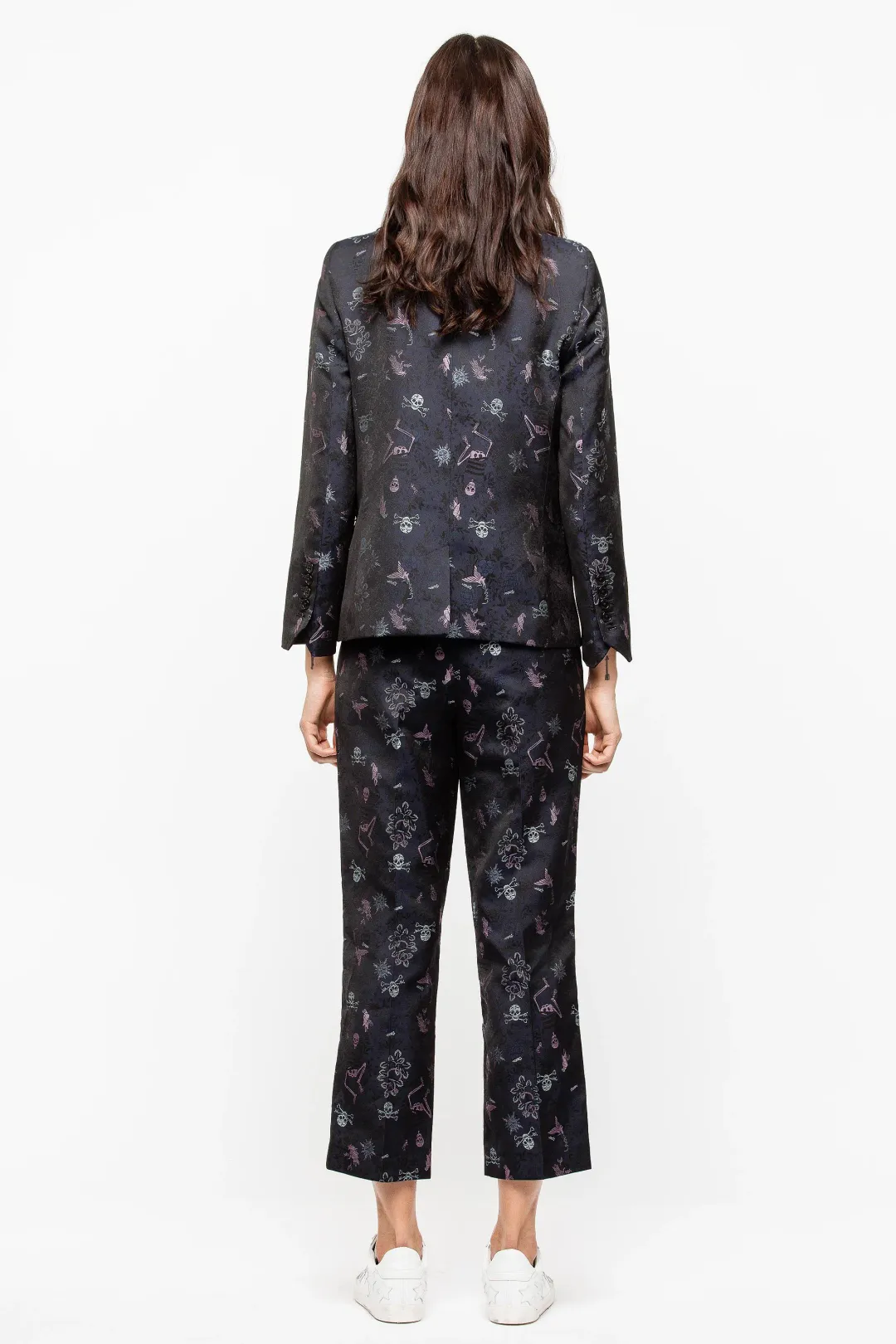 Zadig & Voltaire Blazer Victor Jac Tattoo Print Size 8 for rent on The Volte - main image