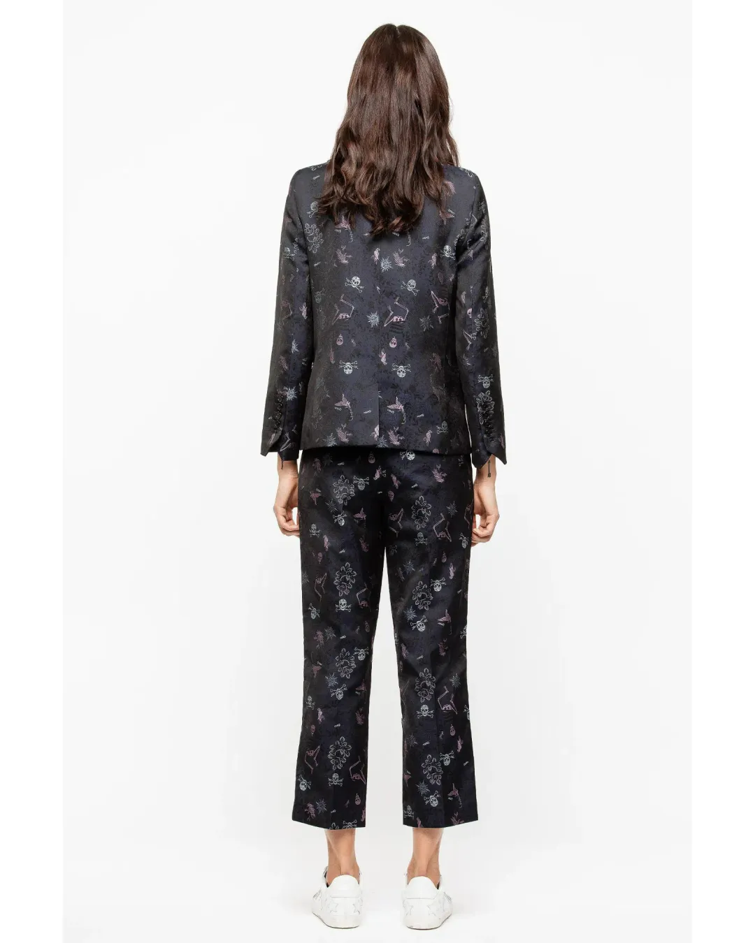 Zadig & Voltaire Pants Victor Jac Tattoo Print Size AU 8 for rent on The Volte - main image