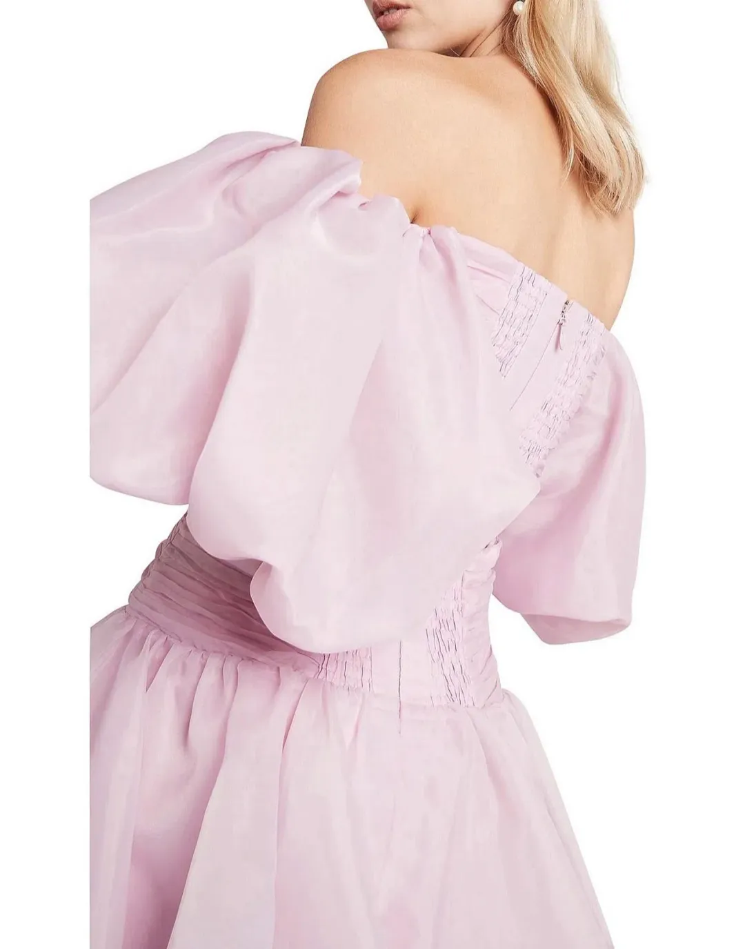 Aje Myriad Cut Out Mini Dress  Pink Size 12 for rent on The Volte - main image