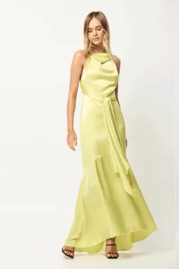 Elliatt Barcelona Maxi Dress Yellow Size 8 for rent on The Volte - image 1