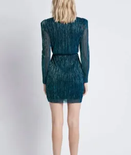 Sheike Party Dress Green Size 8 for rent on The Volte - image 3