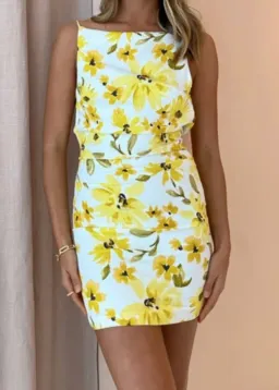 Bec and Bridge Daphne Mini Dress Print Size 8 for rent on The Volte - image 2