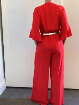 Tussah Marta Jumpsuit Red Size 8 for rent on The Volte - image 3