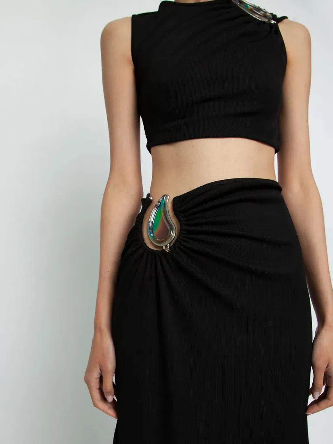 Christopher Esber Moodstone Set Black Size 8 for rent on The Volte - main image