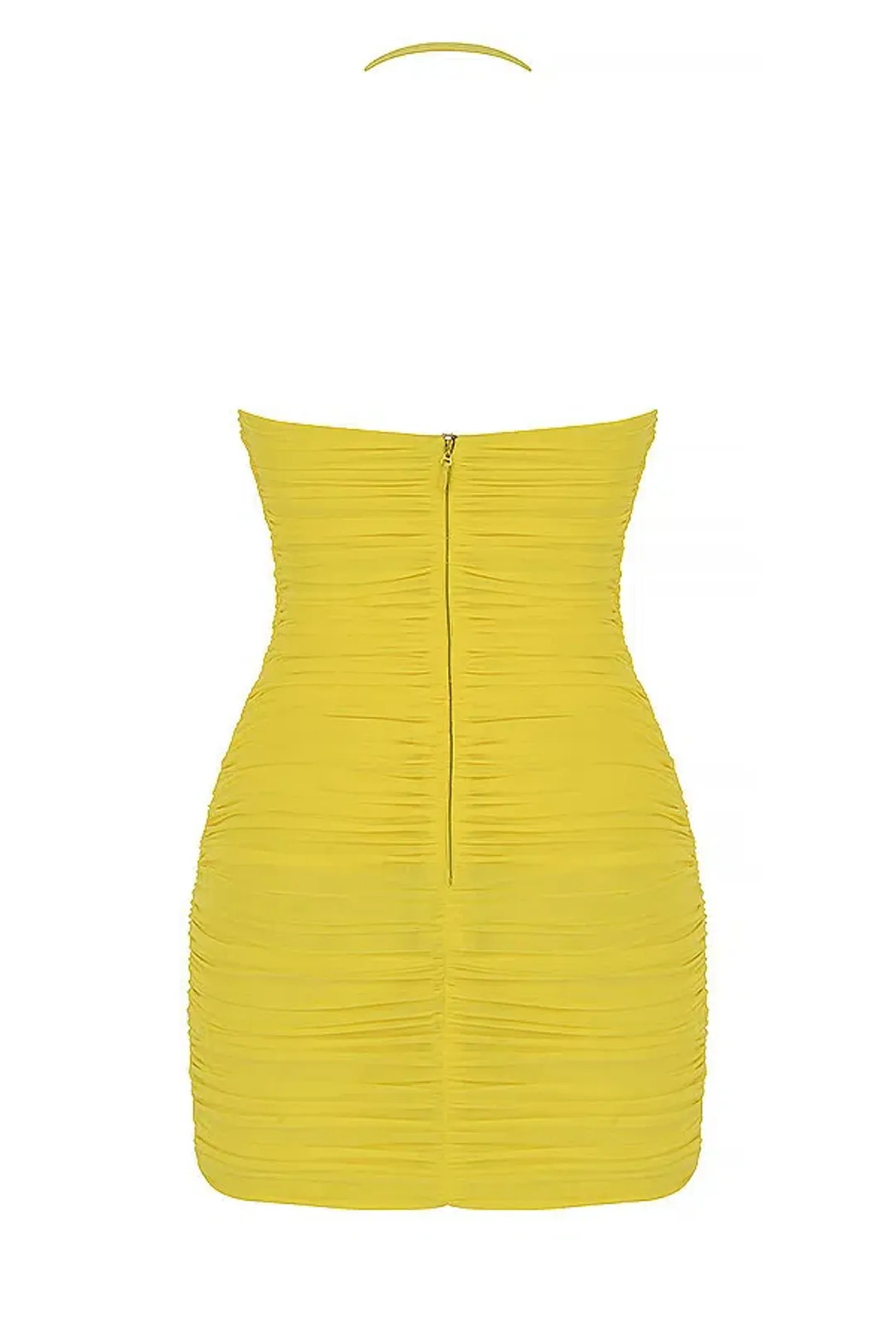 House of CB Swing It On Mini Dress Yellow Size 8 for rent on The Volte - main image