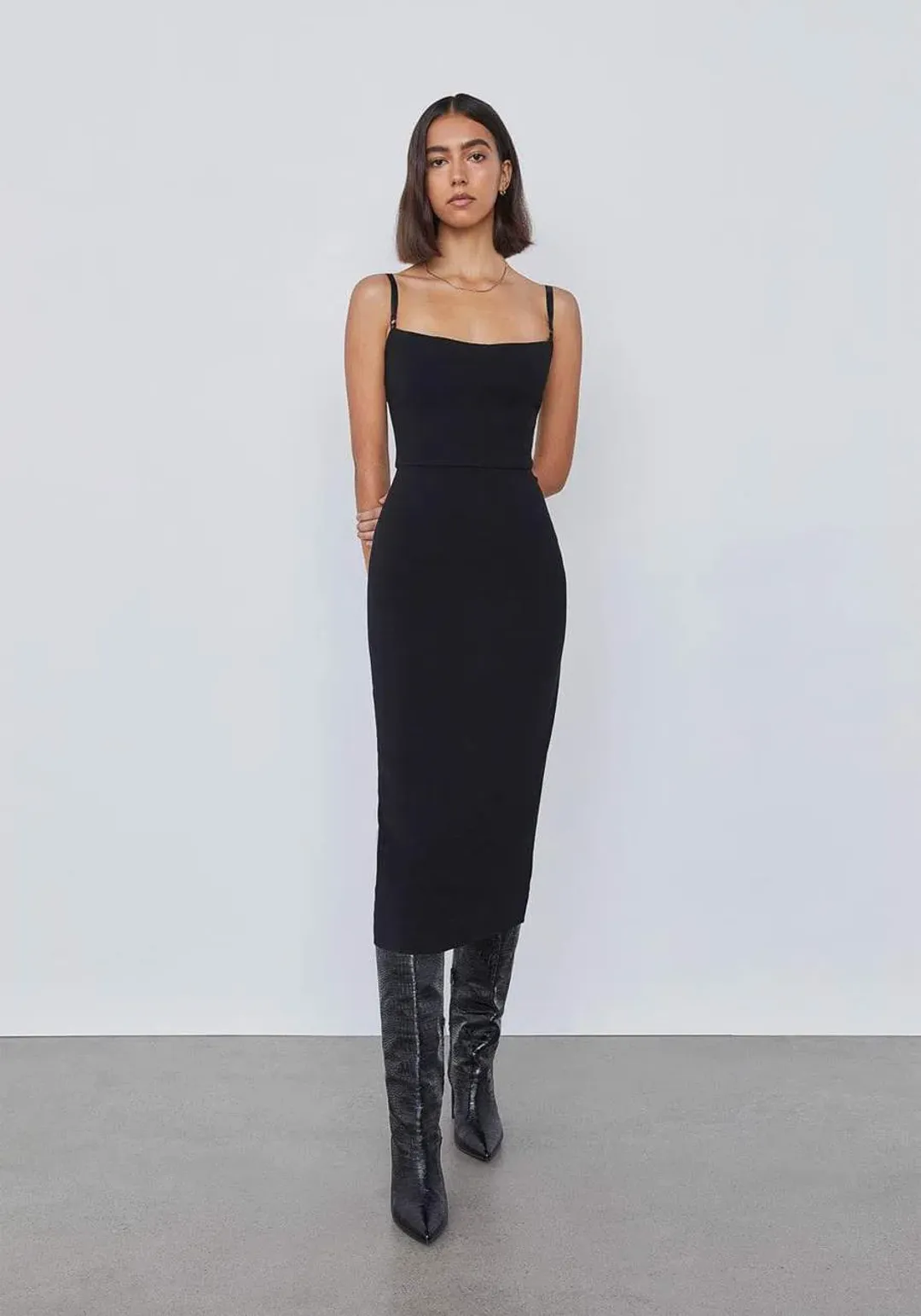 Viktoria & Woods Porter Dress Black Size 6 for rent on The Volte - main image