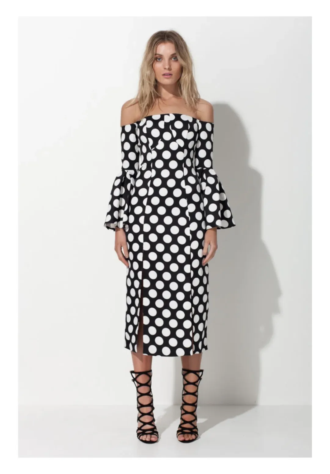 Mossman Spot The Difference Dress Print Size 6 for rent on The Volte - main image