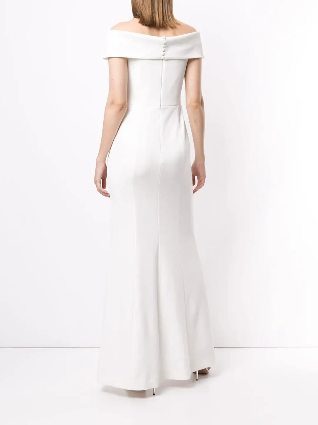 Rebecca Vallance Venice Gown White Size 12 for rent on The Volte - main image