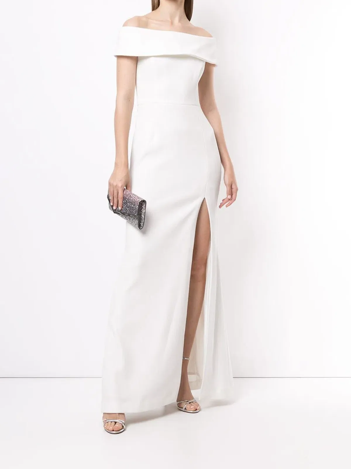 Rebecca Vallance Venice Gown White Size 12 for rent on The Volte - main image