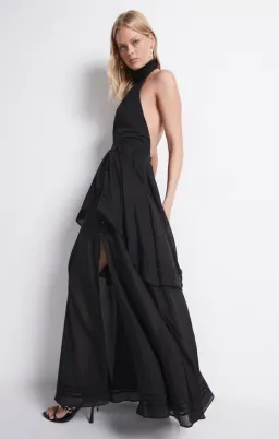 Aje Bungalow Sienna Dress Black Size 12 for rent on The Volte - image 3