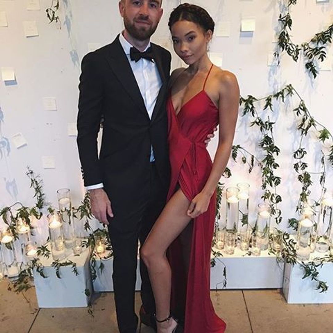 Dyspnea Wrap Dress Red Size 8 for rent on The Volte - main image