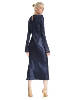 Bec & Bridge Sirens Long Sleeve Dress Navy Size AU 10 for rent on The Volte - image 2