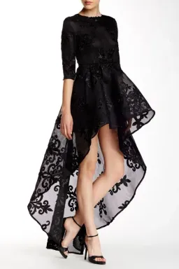 Asilio Prisoner Queen Dress Black Size 10 for rent on The Volte - image 2