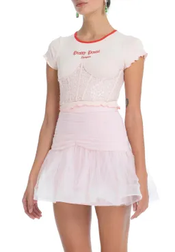 Dyspnea Ta Ta Bodice Pussy Pink Size XS for rent on The Volte - image 1