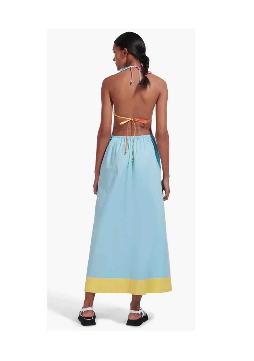 Staud Eliana Dress Multi Size 6 for rent on The Volte - main image