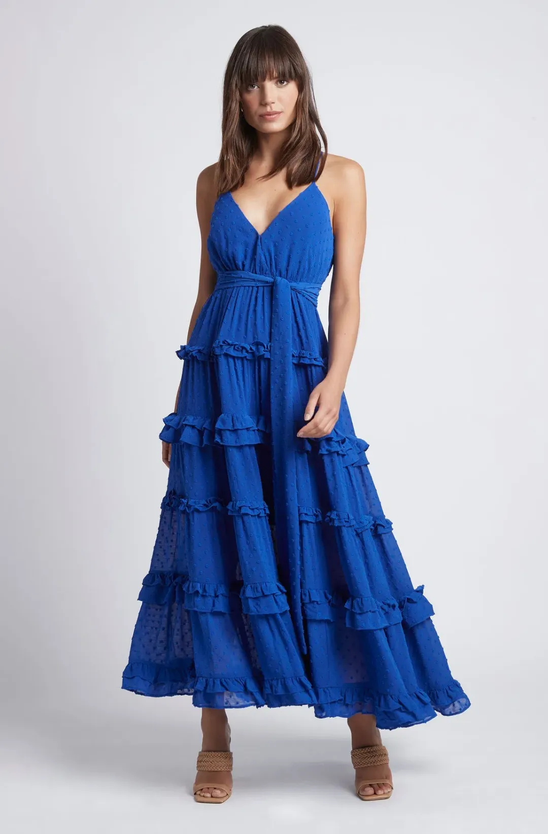 Sheike Queen of Hearts Dress Blue Size 6 for rent on The Volte - main image