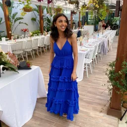 Sheike Queen of Hearts Dress Blue Size 6 for rent on The Volte - image 2