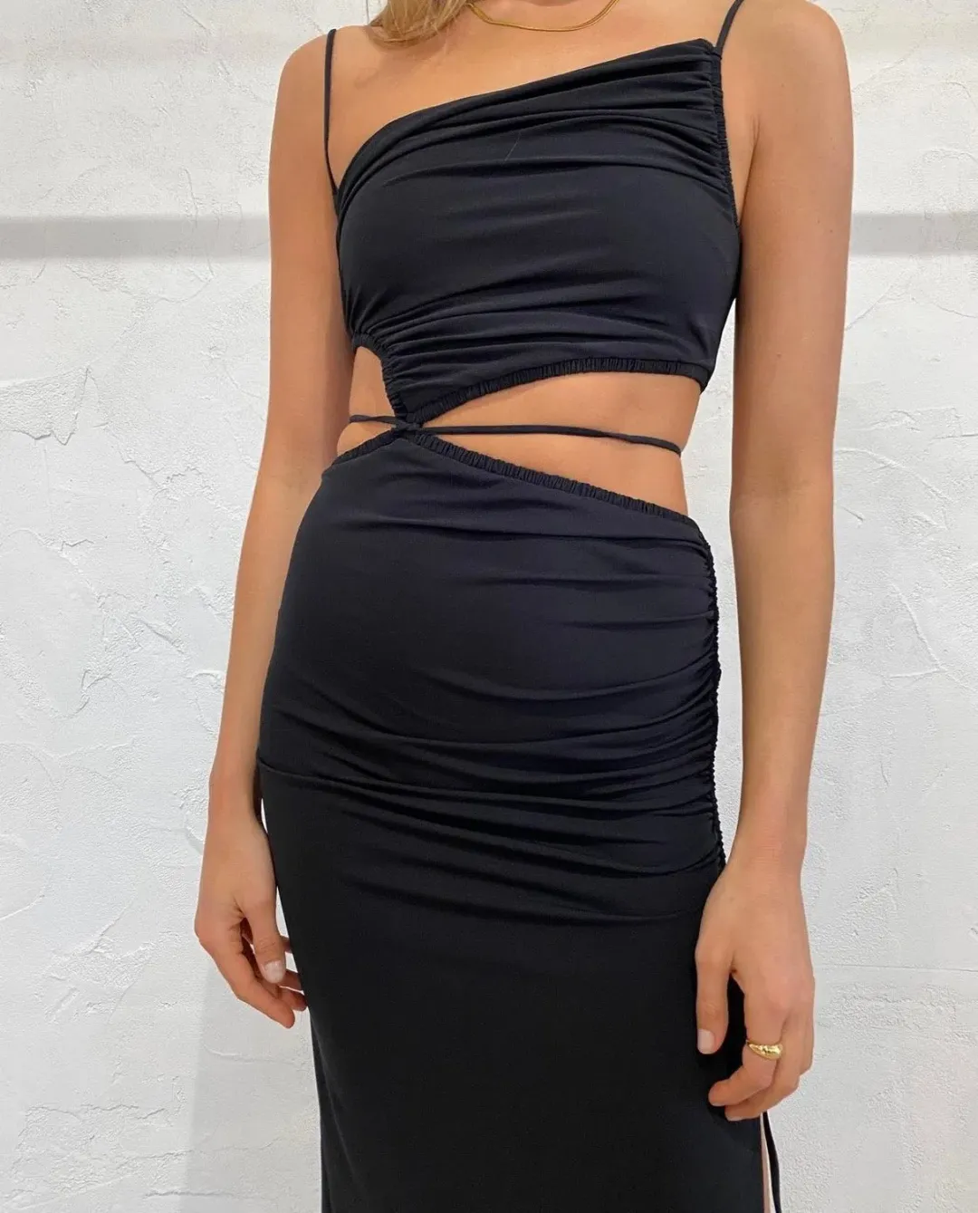 Bec and Bridge Dilkon Maxi Dress Black Size 10 for rent on The Volte - main image