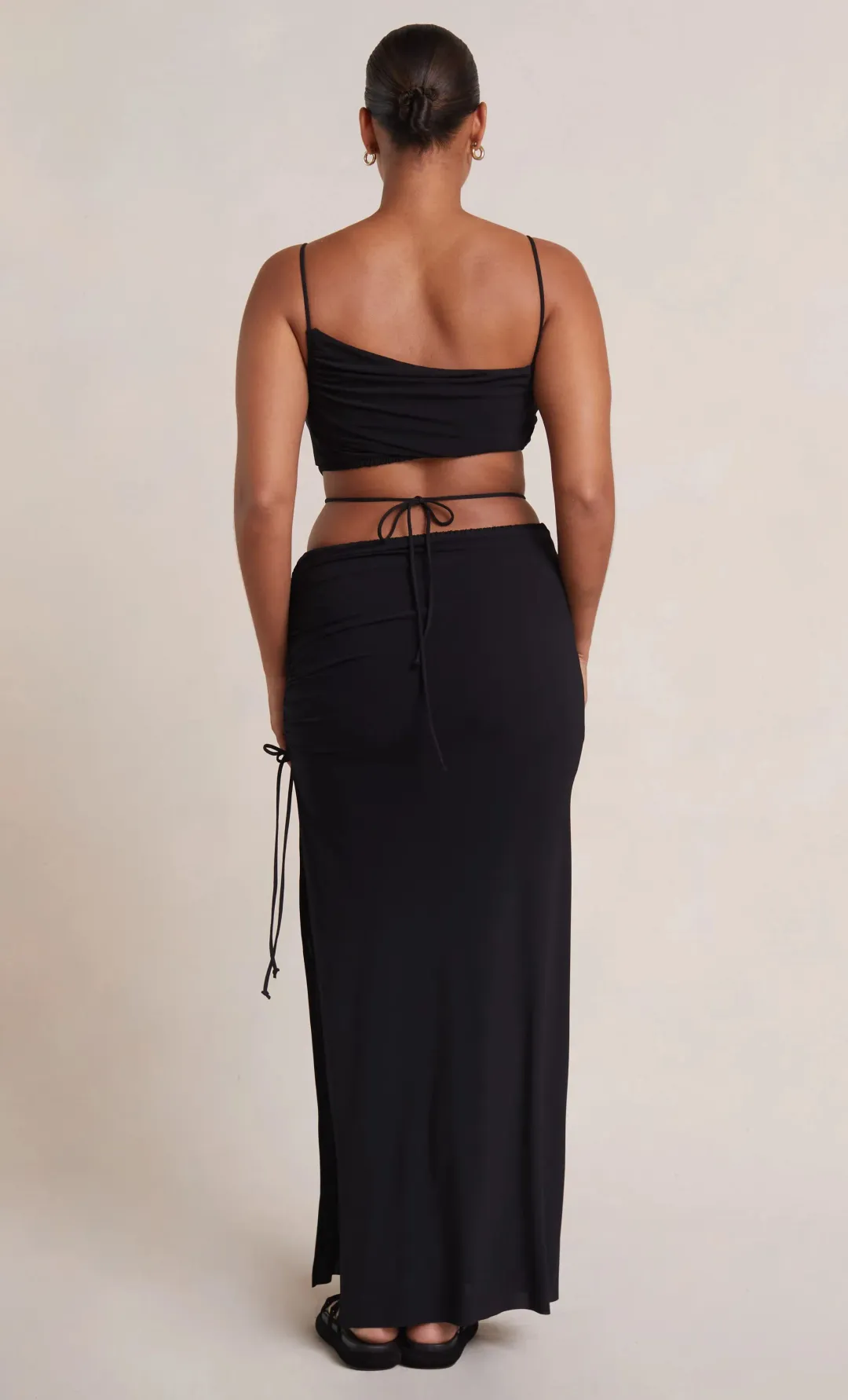 Bec and Bridge Dilkon Maxi Dress Black Size 10 for rent on The Volte - main image
