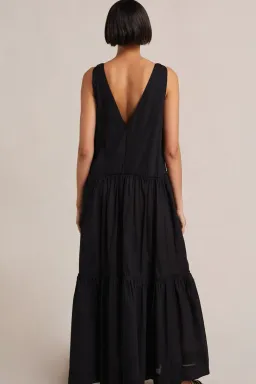 Bec & Bridge Felice Maxi Dress Black Size S / AU 8  for rent on The Volte - image 3