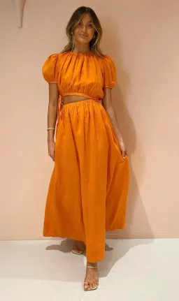 New Romantics Lavender Mist Maxi Dress Marigold Size 8  for rent on The Volte - image 1