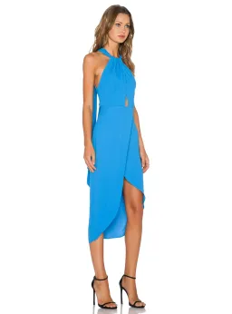 Bec & Bridge Oceanus Dress in Blue Size AU 10 for rent on The Volte - image 2