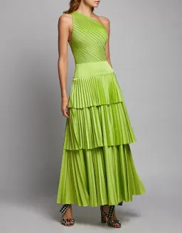 Solace London Larissa Dress Green Size 14 for rent on The Volte - image 1