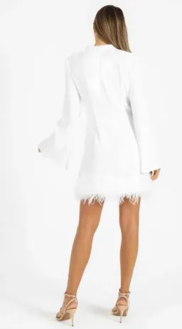 Elliatt Aniyah Dress White Size 10 for rent on The Volte - image 2