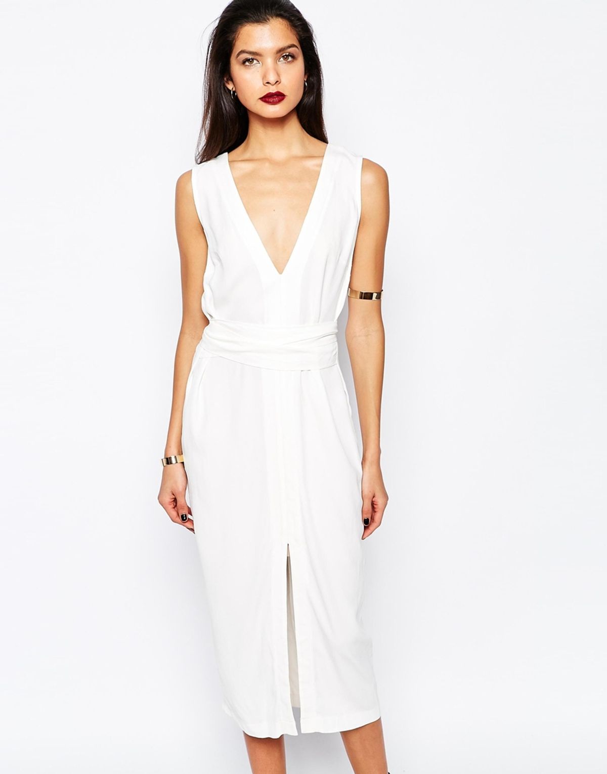 Bec & Bridge Wild Flower Dress White Size 6 for rent on The Volte - main image