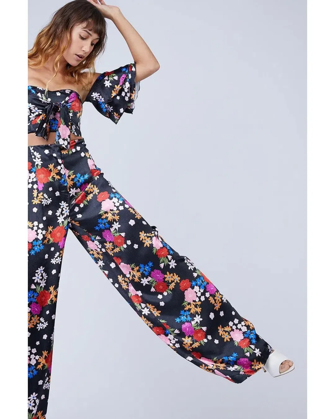 Bec & Bridge Cha Cha Pants Floral Print Size AU 10 for rent on The Volte - main image