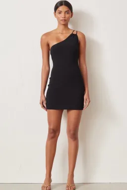 Bec & Bridge Emerald Avenue Mini Dress Black Size AU 8 for rent on The Volte - image 1