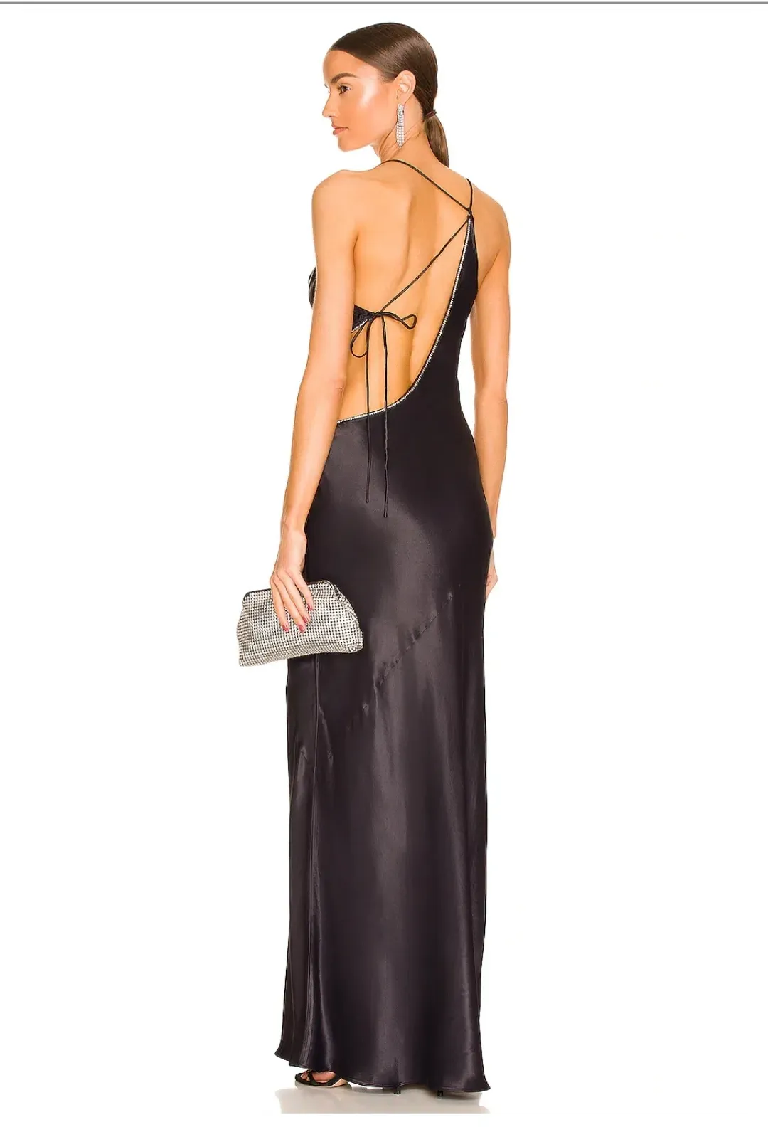 LPA the Label Amali Dress Black Size S for rent on The Volte - main image