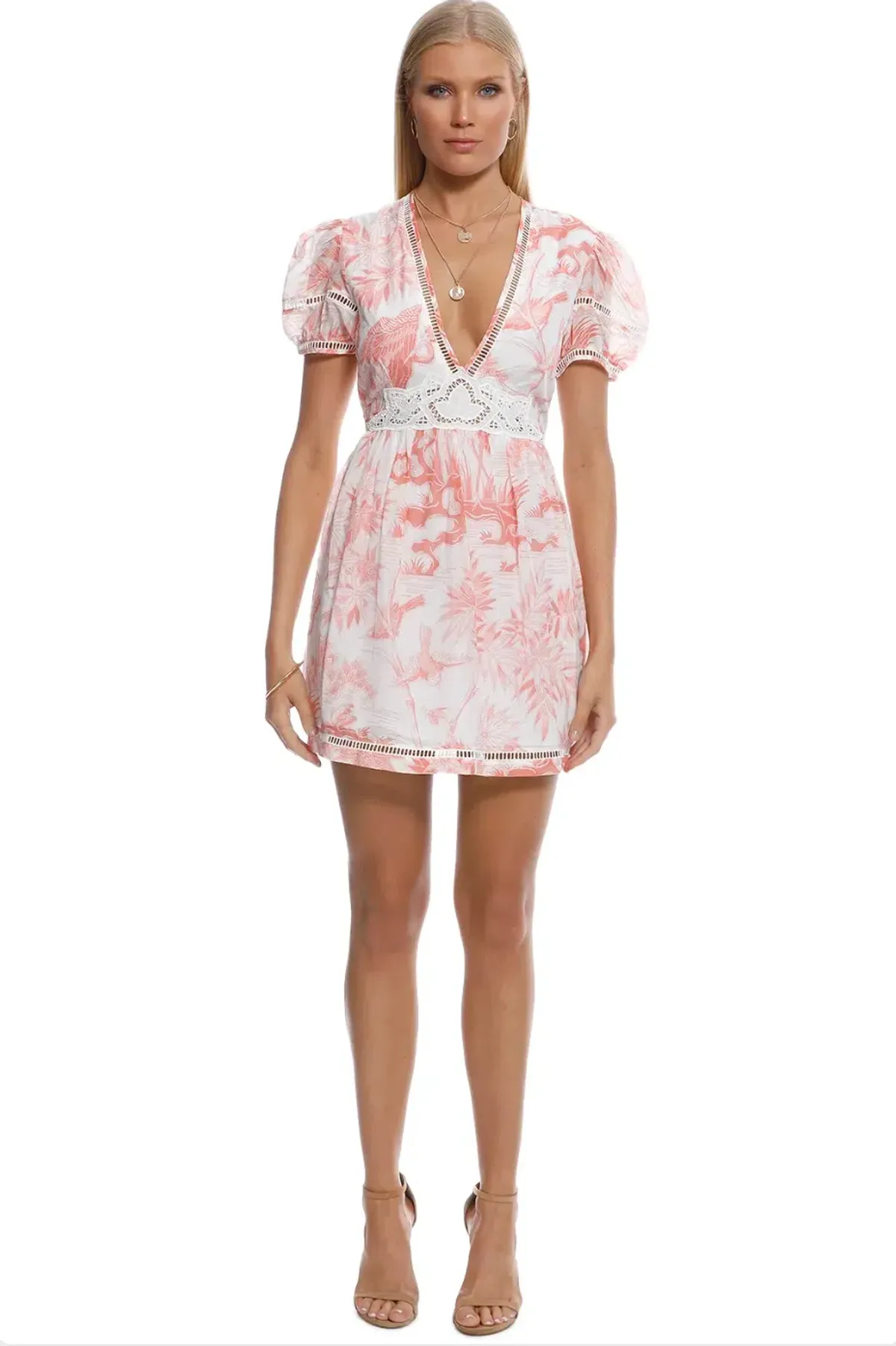 Alice McCall Don't Wait Dress Blush Size 6  for rent on The Volte - main image