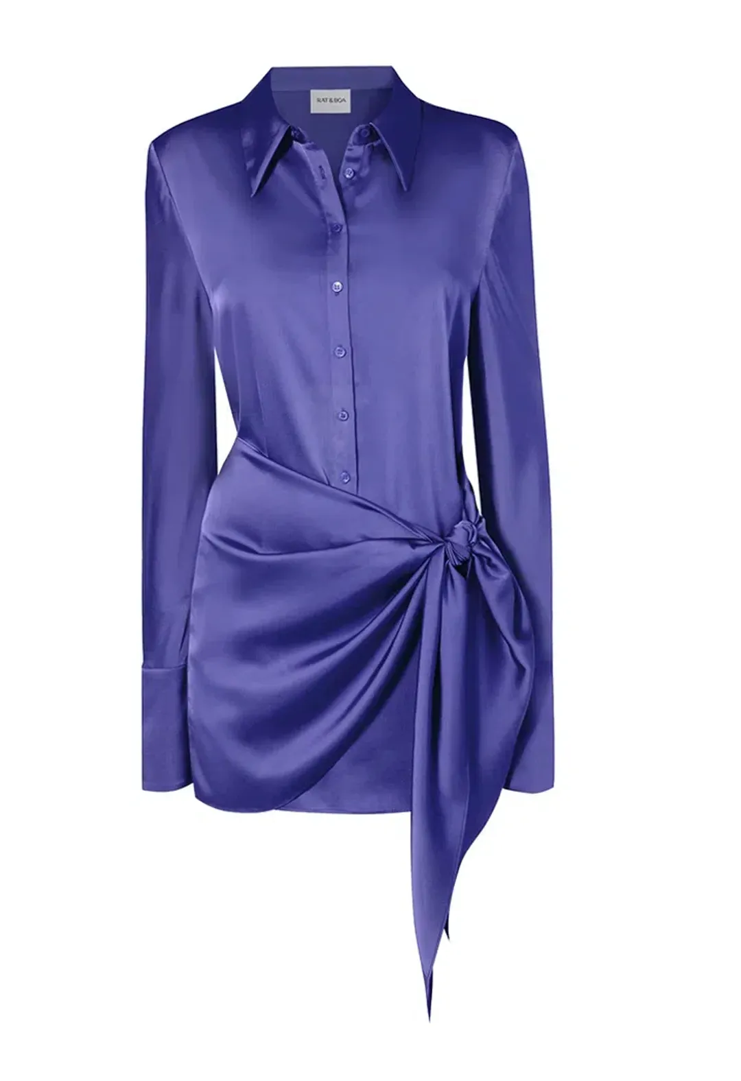 Rat and Boa Alanis Dress Purple Size S for rent on The Volte - main image