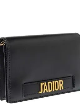 Dior J'Adior Wallet on Chain Black for rent on The Volte - image 4