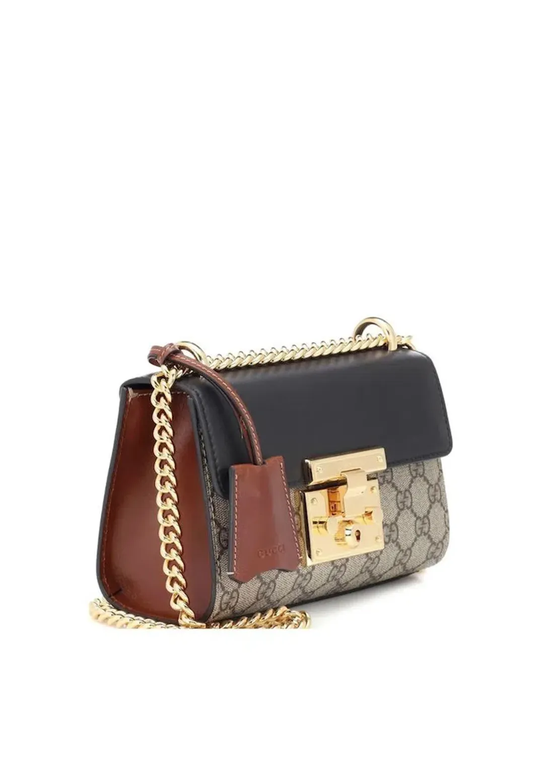 Gucci Padlock GG Supreme Bag Beige/Ebony for rent on The Volte - main image