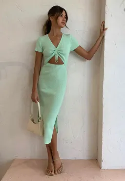 Hansen & Gretel Iggy Dress Green Size 6  for rent on The Volte - image 3