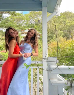 Wynnn Hamlyn Beaded Slip Dress Powder Blue Size 10 for rent on The Volte - image 3