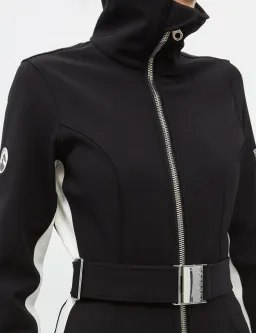 Cordova Striped Signature Ski Suit Onyx Size 8 for rent on The Volte - image 4
