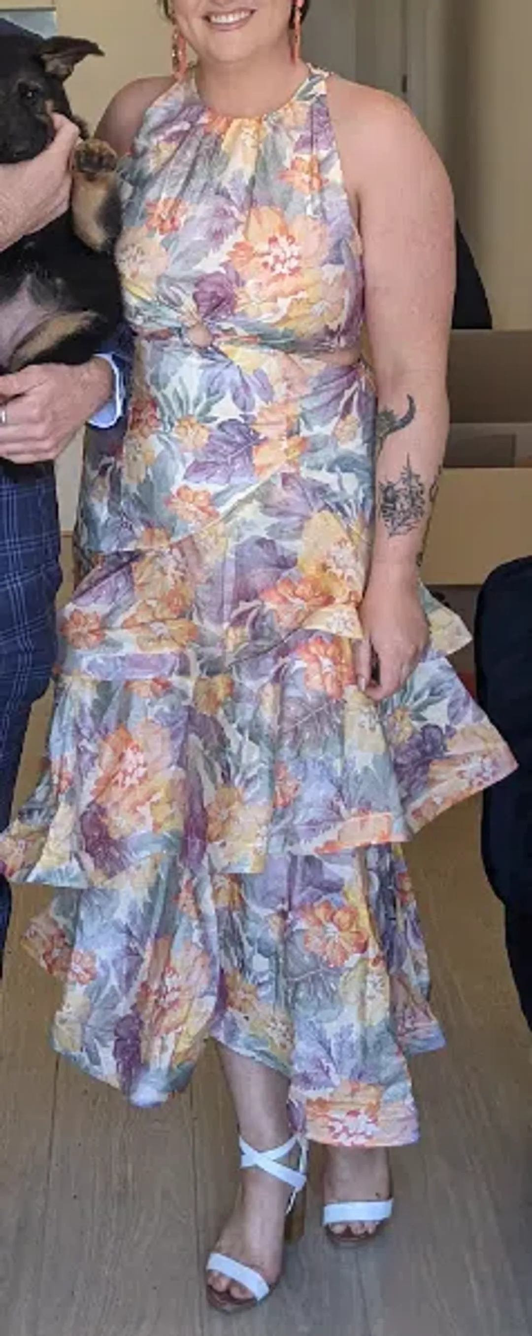 Sheike Imperial Floral Dress Print Size 12 for rent on The Volte - main image