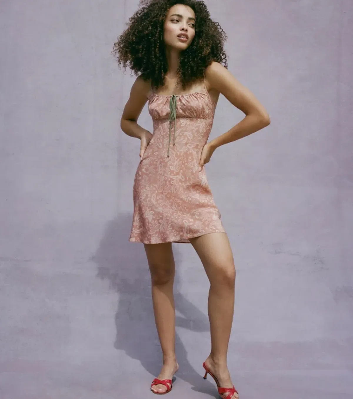 Realisation Par Inez Dress Dazed Print Size 6 for rent on The Volte - main image