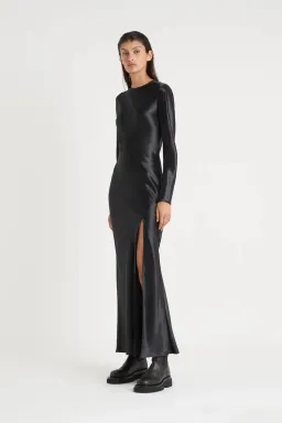 Sir the Label Soleil Long Sleeve Dress Black Size 0 / AU 6 for rent on The Volte - image 3