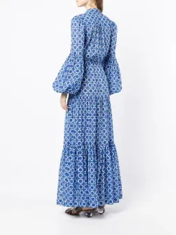 Rebecca Vallance Santorini Kaftan Print Size 8  for rent on The Volte - image 3