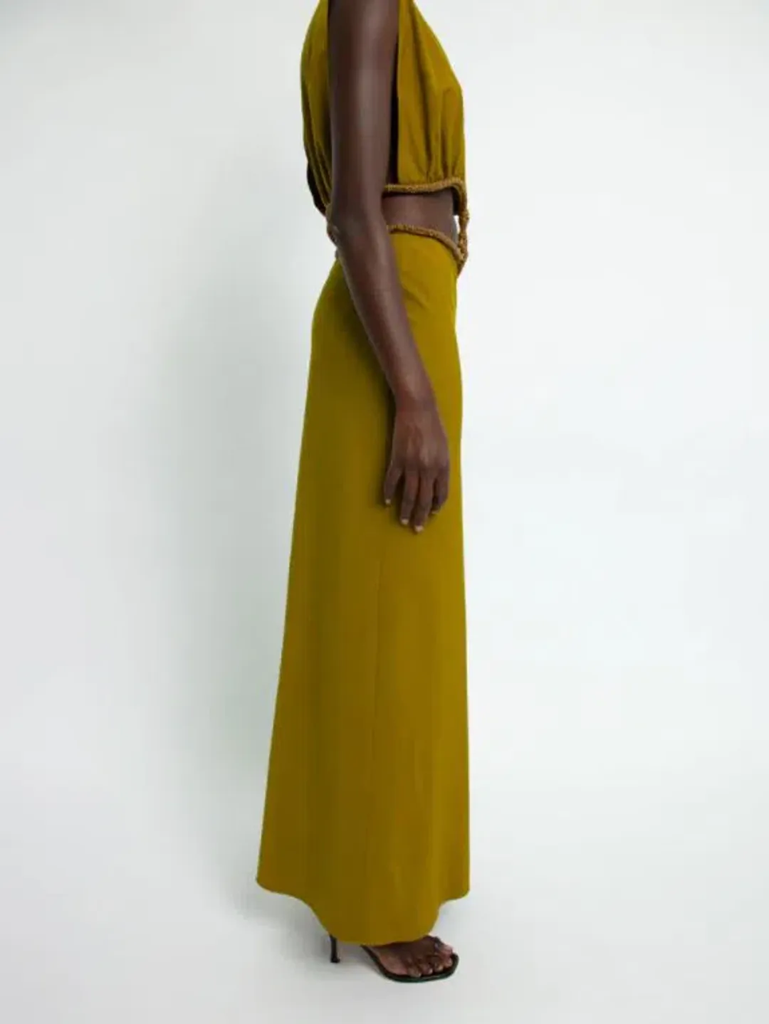 Christopher Esber Crystal Interweave Dress Size 8  for rent on The Volte - main image