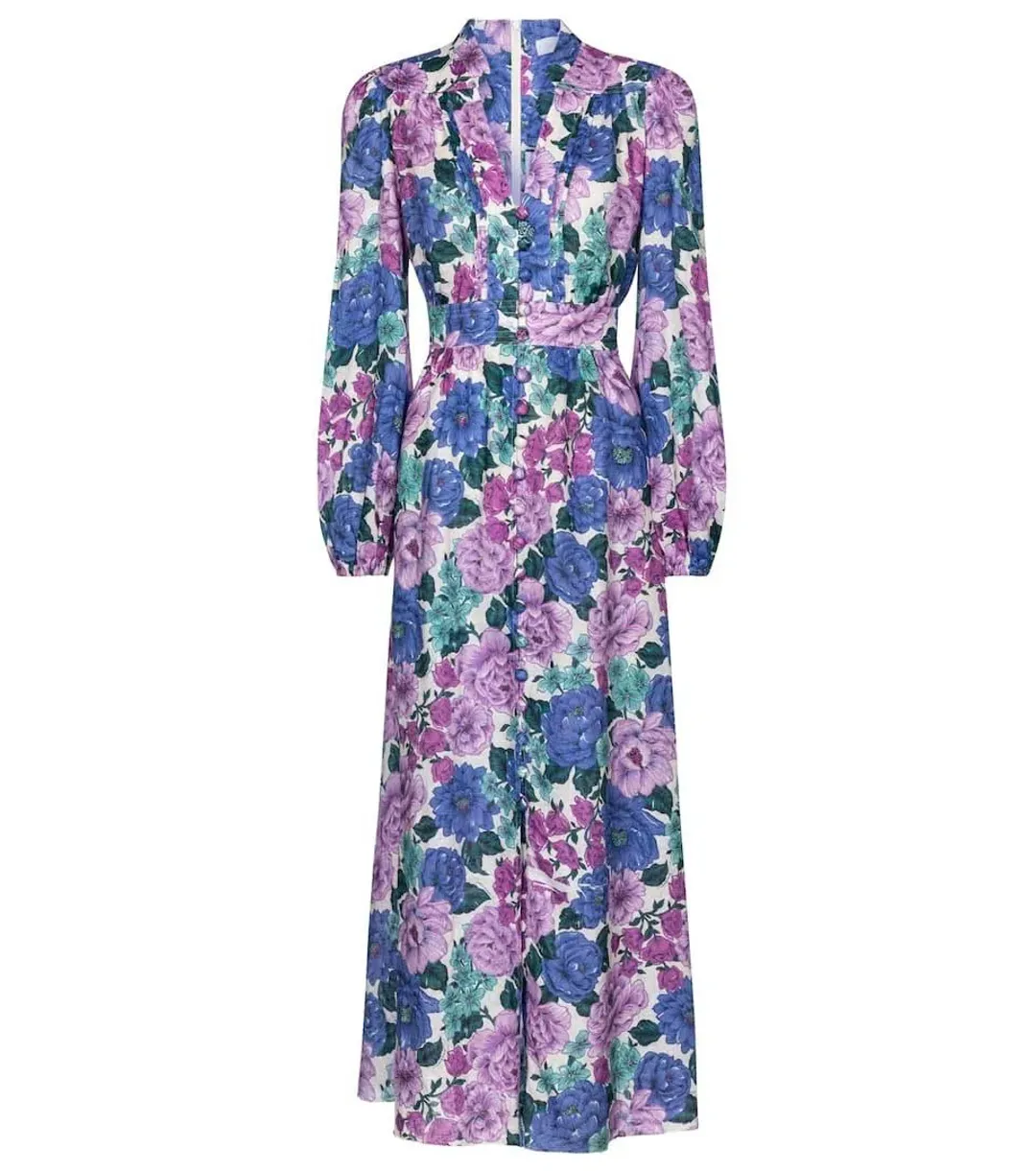 Zimmermann Poppy Plunge Midi for rent on The Volte - main image