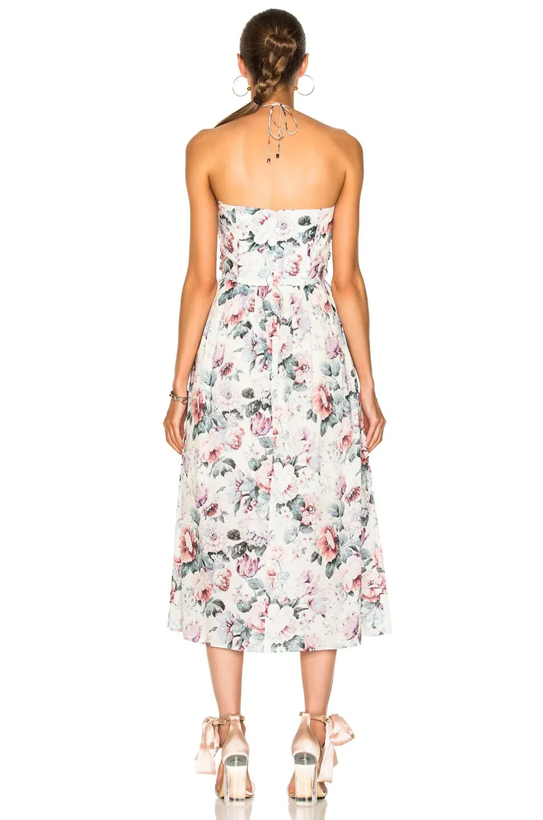 Zimmermann Jasper Tie Dress Floral Size 8 for rent on The Volte - main image