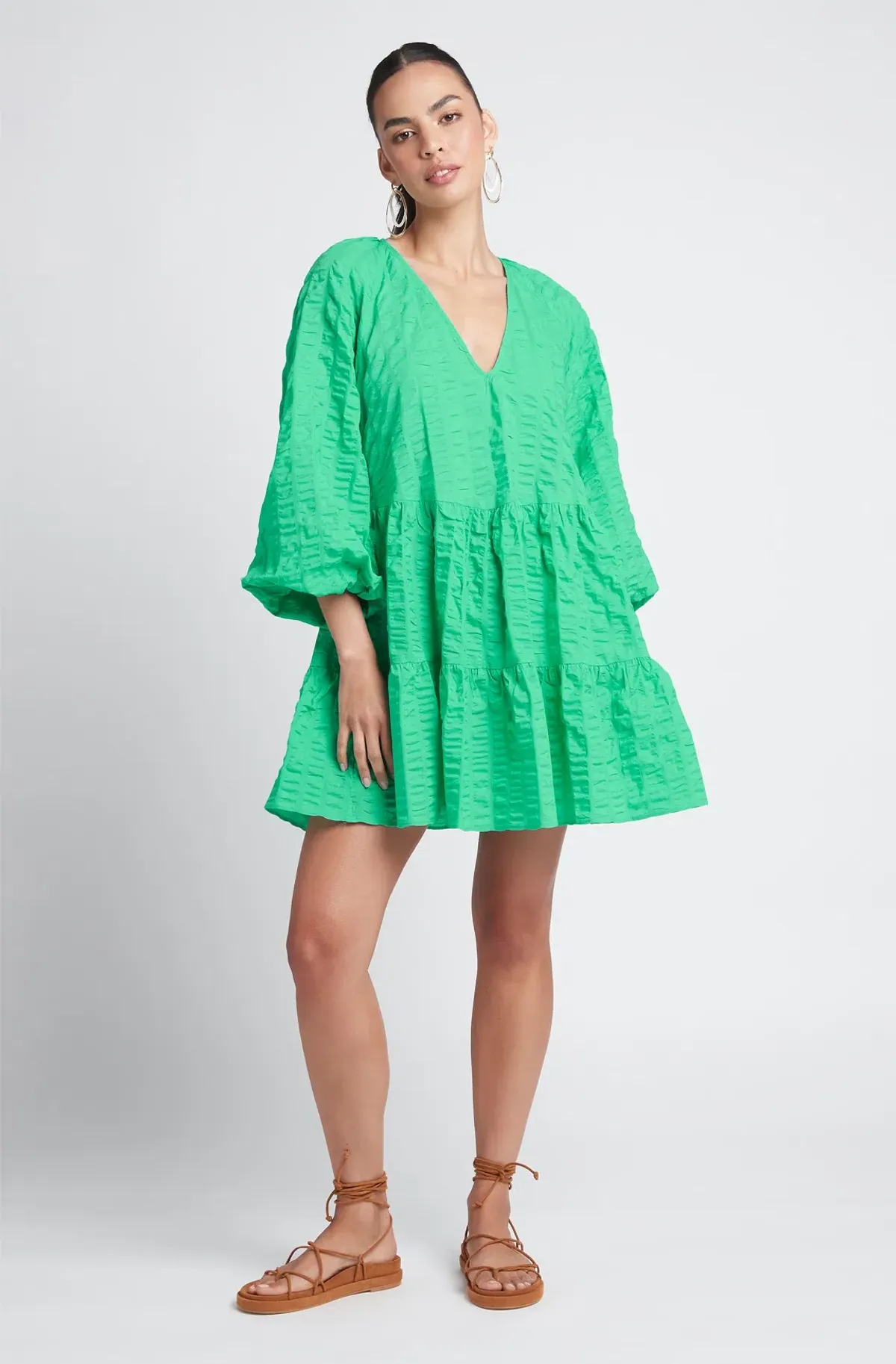 Sheike Eden Dress Green Size 8 for rent on The Volte - main image