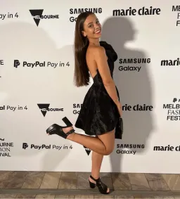 Rachel Gilbert Angus Mini Dress Black Size AU 12 for rent on The Volte - image 4