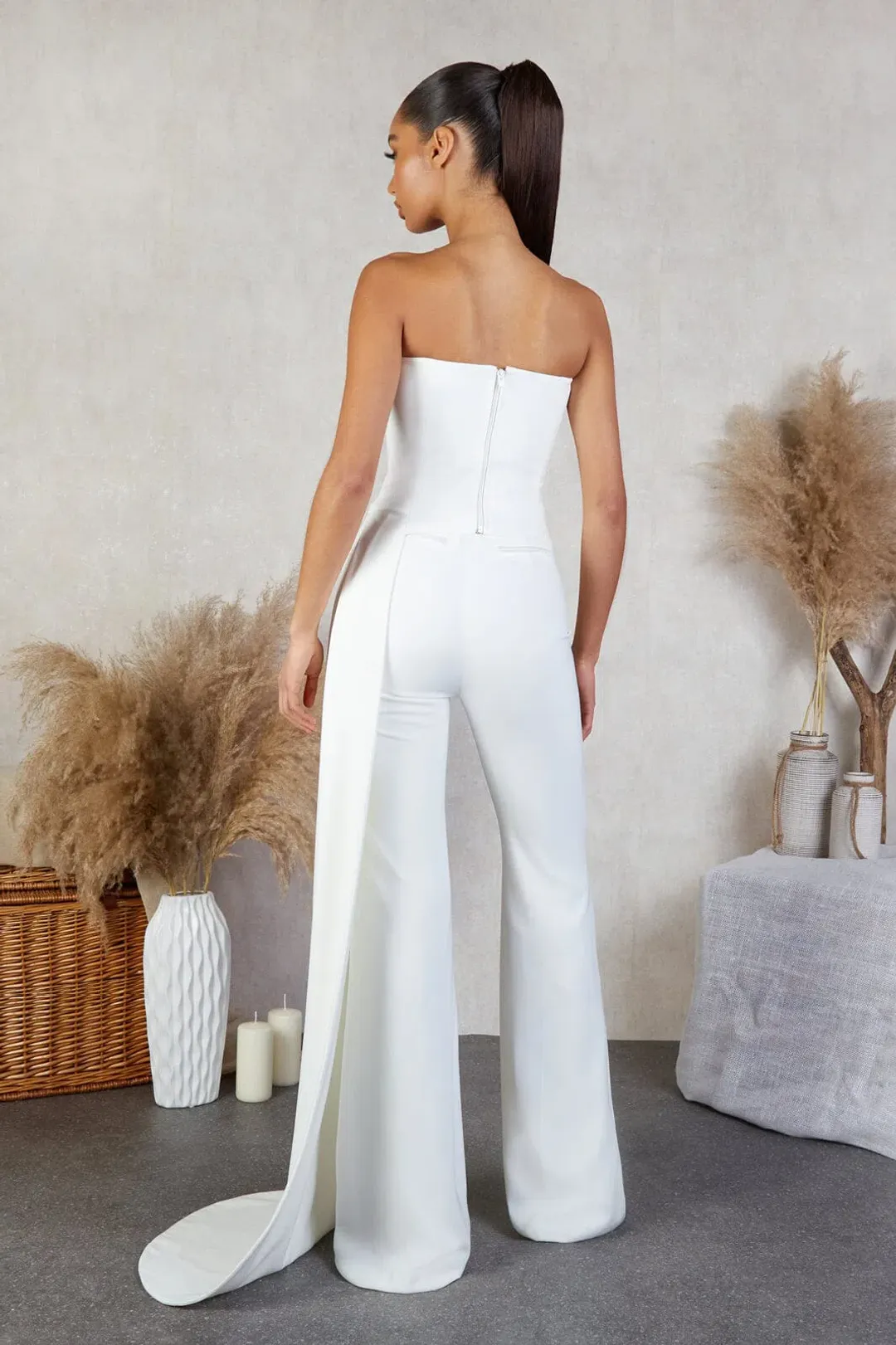 Nadine Merabi Faye Top White Size 12  for rent on The Volte - main image