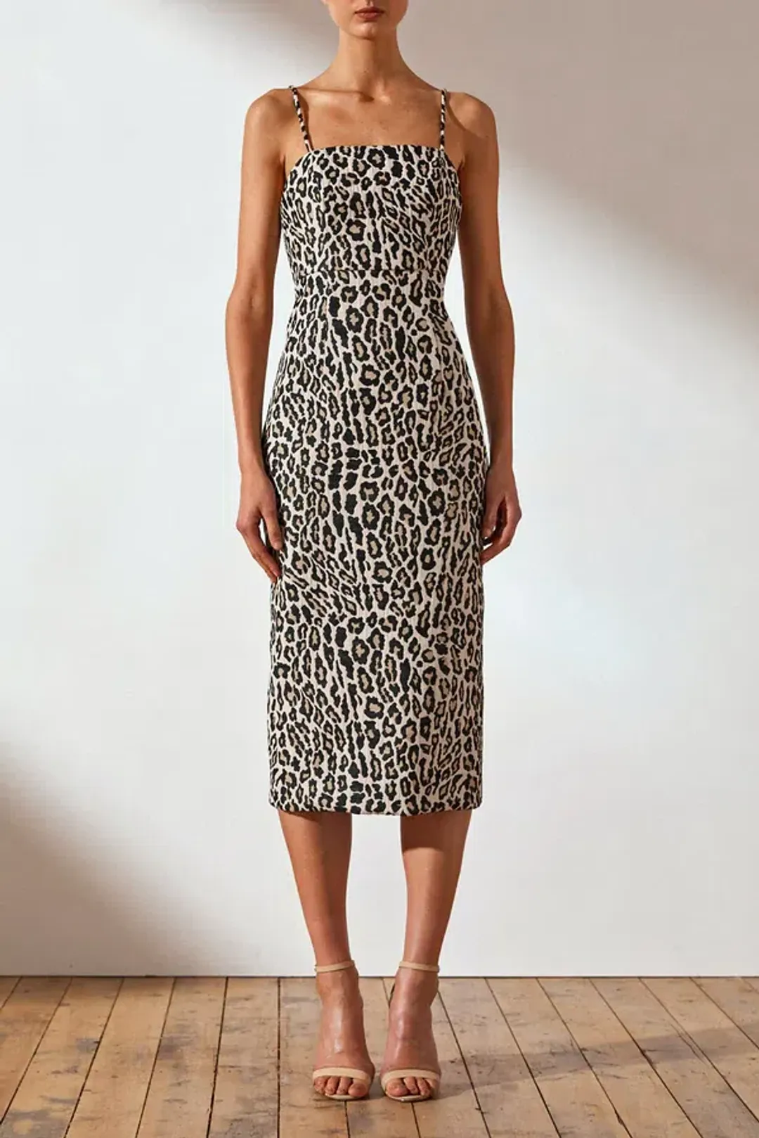 Shona Joy Leopard Dress Print Size 8 for rent on The Volte - main image